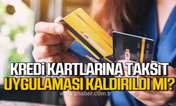 Kredi kartına taksit kaldırıldı mı? Hazine ve Maliye Bakanı iddiaları yalanladı