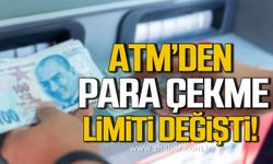 ATM'den para çekme limiti 10 bin liraya yükseltildi!