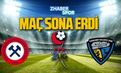 Zonguldak Kömürspor -Karacabey Belediyespor maçı sona erdi