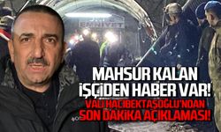 Göçükte mahsur kalan Murat Çetinkaya'dan haber var!
