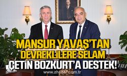 Mansur Yavaş'tan Devreklilere selam Çetin Bozkurt'a tam destek!