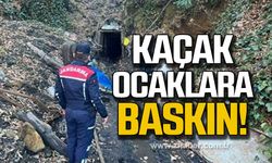 Zonguldak'ta kaçak maden ocaklarına baskın!