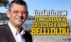 Özgür Özel miting için Zonguldak'a geliyor!