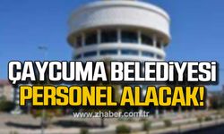 Çaycuma Belediyesi personel alımı yapacak!