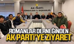 Zonguldak'ta Romanlar Derneği'nden AK Parti'ye ziyaret!