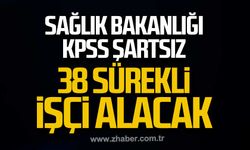 Karabük'te Sağlık Bakanlığına 38 sürekli işçi alınacak!