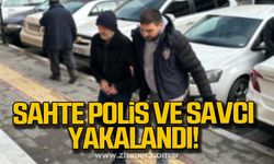 Devrek'te sahte polis ve savcı yakalandı!