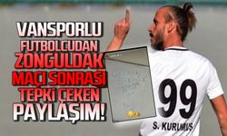 Sinan Kurumuş'tan Zonguldak maçı sonrası tepki çeken paylaşım!
