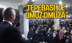 Alan; "Tepebaşı ile omuz omuza hizmete devam"