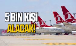 Türk Hava Yolları 5 bin kişi alacak!