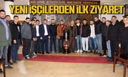 Zonguldak'ta yeni madenciler Demir’i ziyaret etti