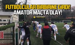 Zonguldak'ta amatör maçta ortalık karıştı!