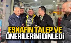 Devrek Belediye Başkanı Çetin Bozkurt, esnafla buluştu