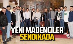 Zonguldak'ta yeni madenciler sendikada