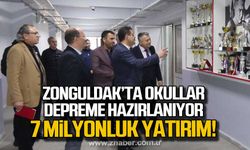 Zonguldak'ta okullar depreme hazırlanıyor! 7 milyonluk yatırım!