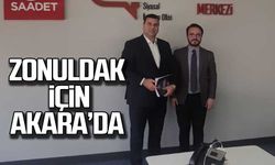 Cem Dereli Zonguldak için Ankara’da