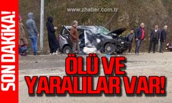 Zonguldak Karabük yolunda kaza! Ölü ve yaralılar var!