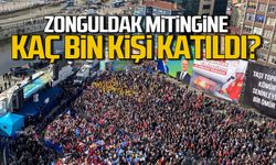 Erdoğan'ın Zonguldak mitingine kaç bin kişi katıldı?