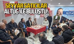 Kozlu Başkan Adayı Altuğ Dökmeci seyyar satıcılarla buluştu!