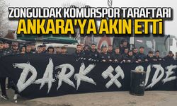 Zonguldak Kömürspor Taraftarı Ankara'ya akın etti