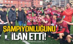 Asmaspor şampiyonluğunu ilan etti!