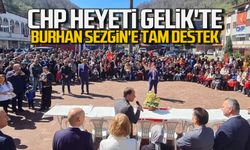 CHP Heyeti Gelik'te Burhan Sezgin'e tam destek