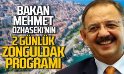 Çevre Şehircilik ve İklim Değişikliği Bakanı Mehmet Özhaseki'nin iki günlük Zonguldak ziyaretinde neler var?