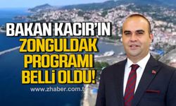 Mehmet Fatih Kacır'ın Zonguldak programı belli oldu!