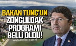 Adalet Bakanı Yılmaz Tunç’un Zonguldak programı belli oldu!