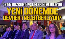 Çetin Bozkurt projelerini açıklıyor... Devrek'i neler bekliyor?