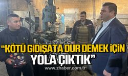 Dereli; "Kötü gidişata dur demek için bu yola çıktık"