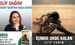 Yazar Elif Sağım'ın ilk kitabı çıktı!