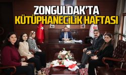 Vali Hacıbektaşoğlu'na Kütüphanecilik Haftası ziyareti