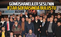 Kdz. Ereğli Gümüşhaneliler Sesli’nin iftar sofrasında buluştu