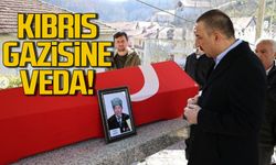 Osman Hacıbektaşoğlu Kıbrıs Gazisi'nin cenazesine katıldı!
