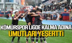 Zonguldak Kömürspor bugün evinde ağırladığı Nazilli Belediyespor’u 3-0 mağlup etti!