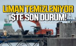 Zonguldak'ta liman temizleniyor!