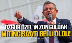 Özgür Özel’in Zonguldak miting saati belli oldu!