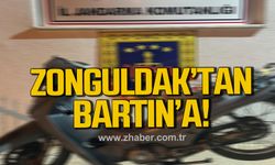 Zonguldak'ta çalınan motosiklet Bartın'da bulundu!