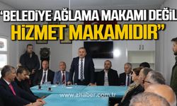 Sesli; "Belediye ağlama makamı değildir, hizmet makamıdır"