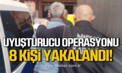 Karabük'te uyuşturucu operasyonunda 8 kişi yakalandı!