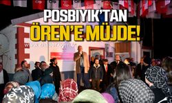 Posbıyık; "Kışa doğalgazla gireceksiniz"