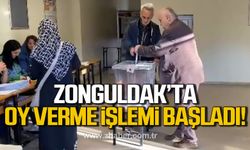Zonguldak’ta oy verme işlemi başladı!