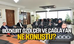 Vekil Bozkurt'tan Rektör Özölçer'e ziyaret! Zonguldak ve Ereğli'yi konuştular!