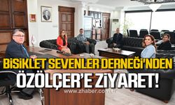 Kdz. Ereğli Bisiklet Sevenler Derneği'nden Rektör Özölçer’e ziyaret!