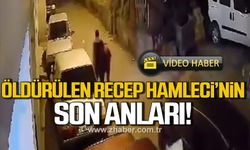 Karabük'te bıçaklı kavgada öldürülen Recep Hamleci’nin son anları güvenlik kamerasına yansıdı!