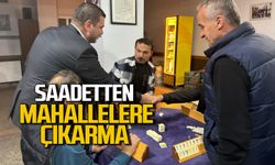 Zonguldak Saadetten mahallelere çıkarma