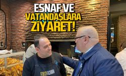 Kaya Adanır'dan esnaf ve vatandaşlara ziyaret