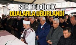 Şerife Cöbek dualarla uğurlandı!