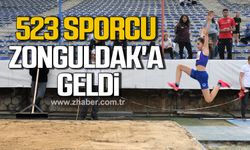 523 Sporcu Zonguldak'a geldi!